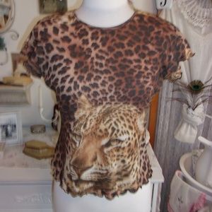 Price Drop- Leopard Print Top